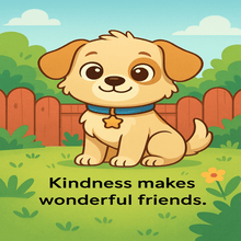 Little Heroes, Big Lessons – Poppy the Little Puppy Finds a Friend