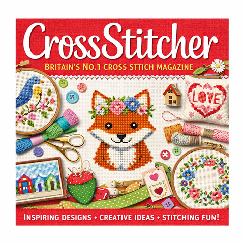 CrossStitcher Magazine – April 2026 Cross Stitch Designs & Ideas