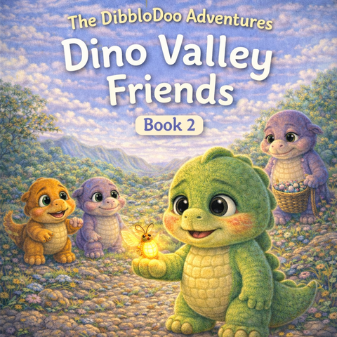 Growing Big in Dino Valley – Kids Emotional Learning Book 2 (Ages 3–7)