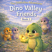 Growing Big in Dino Valley – Kids Emotional Learning Book 2 (Ages 3–7)