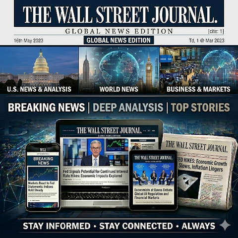 The Wall Street Journal | 12-March-2026 | Global Business & Finance News