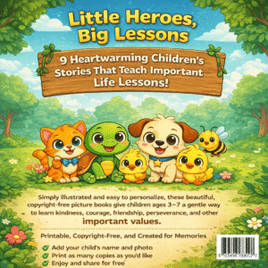 Little Heroes Big Lessons – Complete 9-Book Children’s Story Bundle
