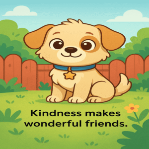 Little Heroes, Big Lessons – Poppy the Little Puppy Finds a Friend