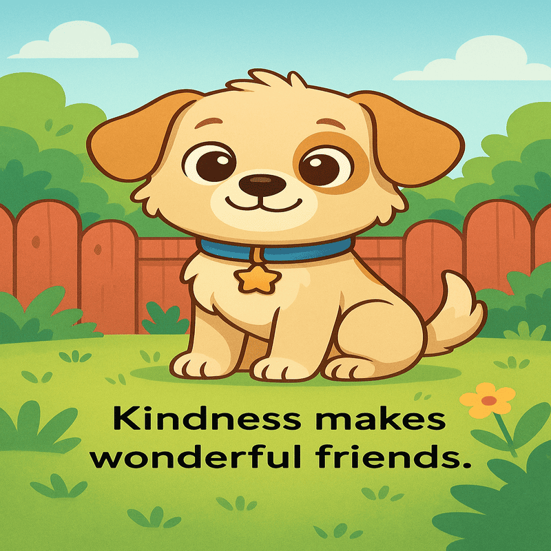 Little Heroes, Big Lessons – Poppy the Little Puppy Finds a Friend