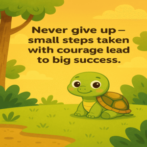 Little Heroes Big Lessons – Toby the Little Turtle Learns to Keep Trying